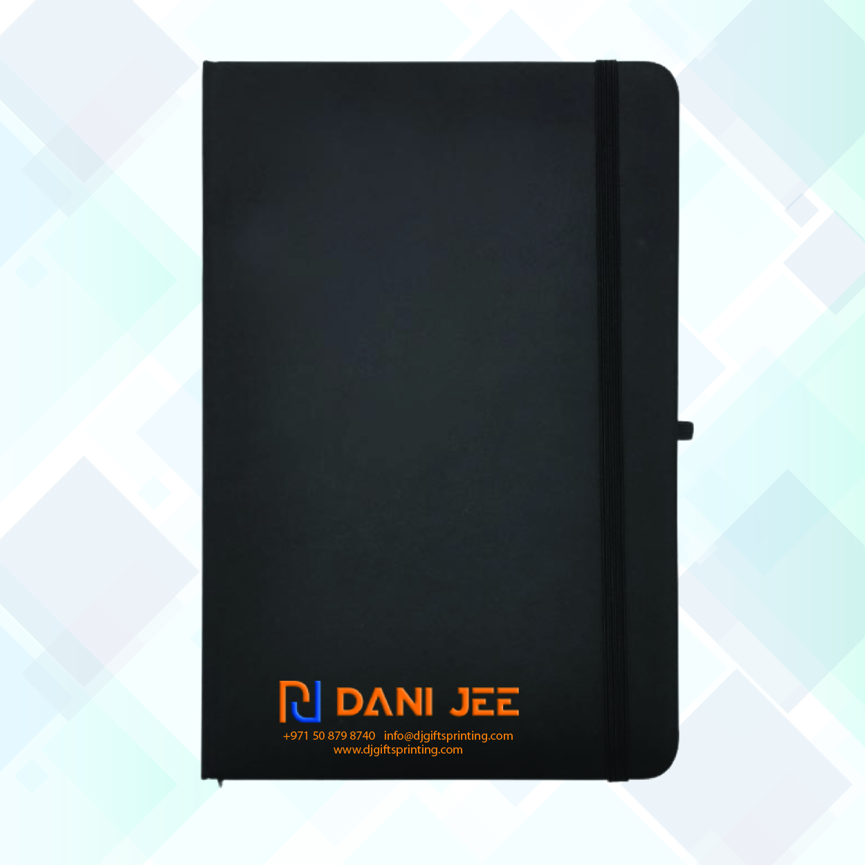 A5 PU Leather Notebooks with Elastic Band, Calendar, Pen Holder-04