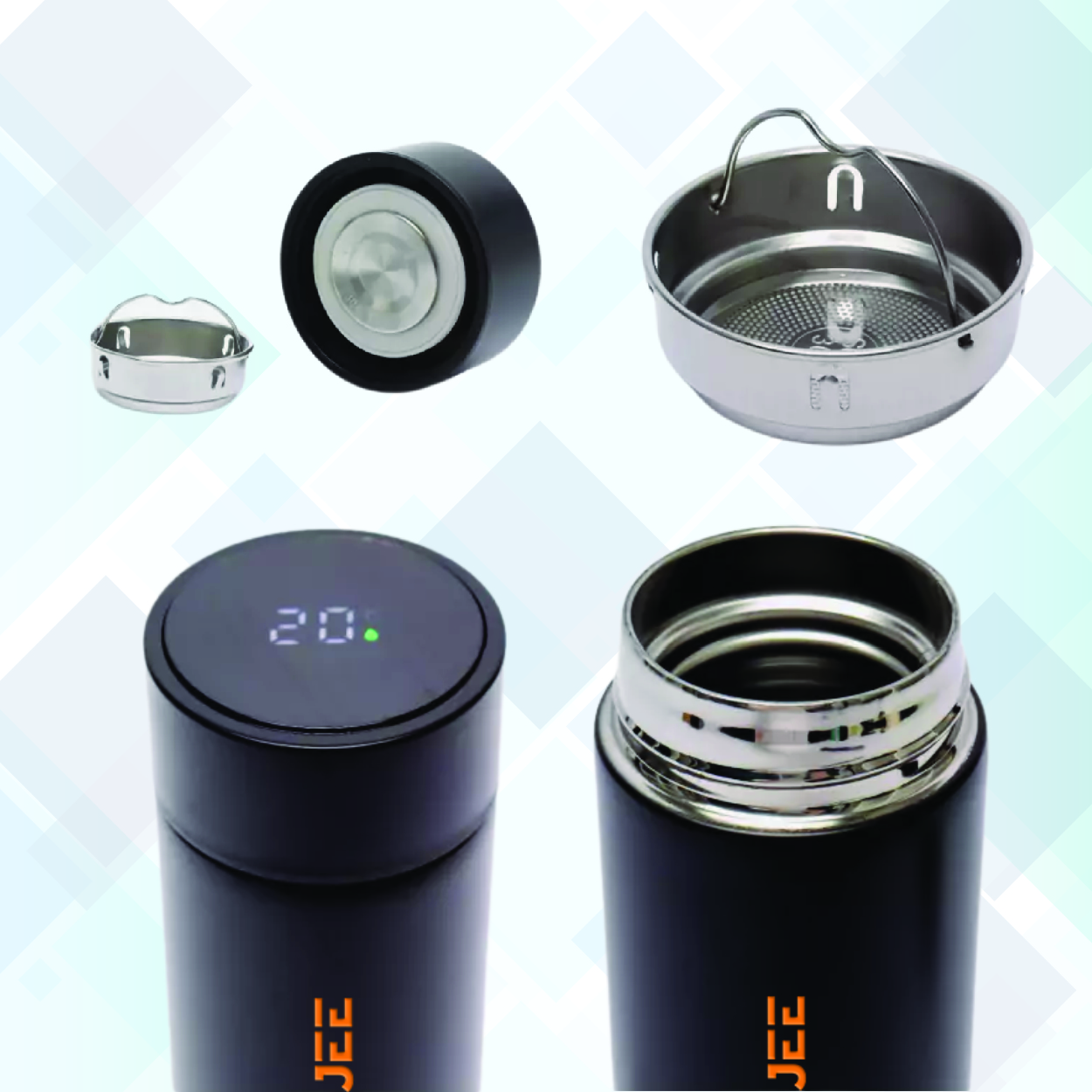 Double Wall Bottles with Temperature Display 500ml-10