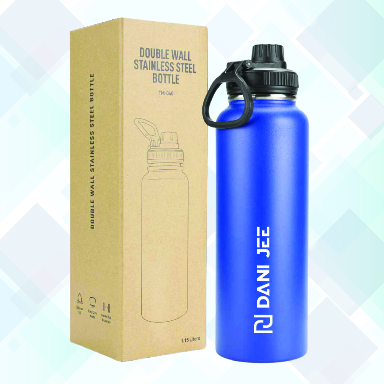 Double Wall Stainless Steel Bottles with Carry Handle-02